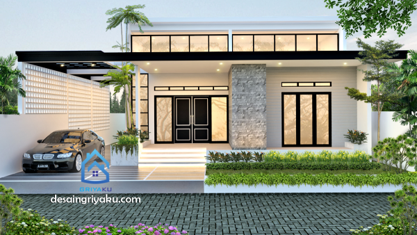 Desain Rumah Melebar Kesamping 14 Desain Id